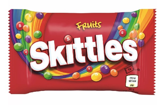 Fini chewing gum small skittles 1kg.