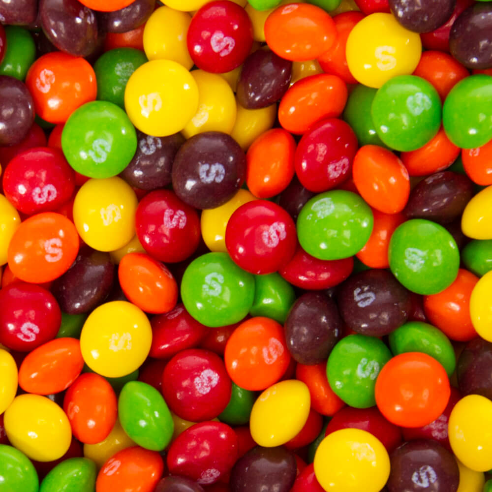 Fini chewing gum small skittles 1kg.